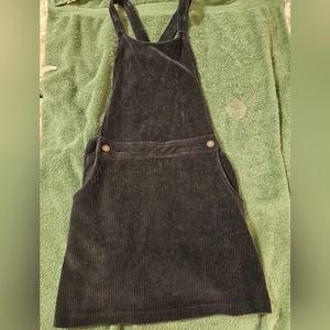 Dark Green Corduroy Dress Size S